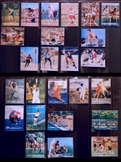 ✅(S3) 1972 UMM Al Qiwain , colectie de 25 timbre 3D &quot; Sport&quot; 5.20x3.90 cm , MNH