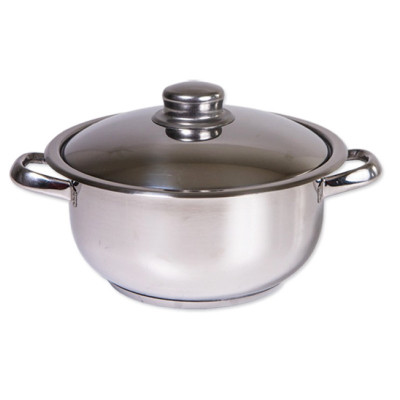 Oala inox Cocinera Zilan, 10 l, nr 28, capac inox foto