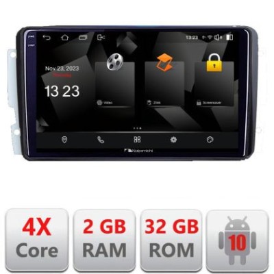 Navigatie Mercedes C 2001-2004 CLK G 2004-2006 5230-171 Android Ecran 720P Quad Core 2+32 carplay android auto CarStore Technology foto