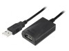 Cablu Repeater USB 2.0 A/A 5m 480Mbps, Goobay