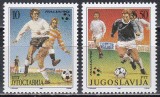 Iugoslavia 1990 - Cupa Mondială de fotbal - Italia, MNH, Nestampilat
