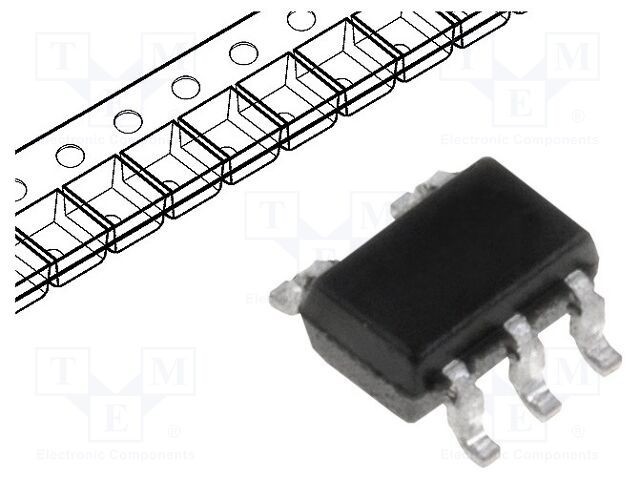 Comparator low-power STMicroelectronics 1 comparator 1,1-5,5V SMT SC70-5