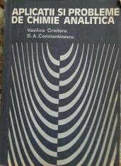 APLICATII SI PROBLEME DE CHIMIE ANALITICA - VASILICA CROITORU