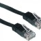 PATCH CORD UTP GEMBIRD Cat6, cupru-aluminiu, 3 m, negru, AWG26, &amp;quot;PP6U-3M/BK&amp;quot; (timbru verde 0.08 lei)