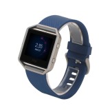 Cumpara ieftin Bratara siliconica Edman pentru Fitbit Blaze, marimea L, Albastru