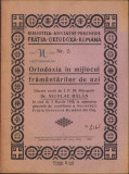 HST C98 Ortodoxia in mijlocul framantarilor de azi 1933 mitropolit Nicolae Balan