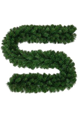 Ghirlandă de Crăciun 2,7 m crengi artificiale de pin verde foto