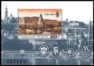 C5610 - Ungaria 1984 - Dunarea ,colita nestampilta MNH foto