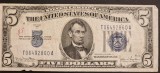 America 5 Dolari 1934 seria T06492860A Silver
