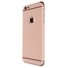 Husa Apple iPhone 6 Plus/6S Plus, MyStyle Elegance Luxury 3in1 Rose-Gold, Plastic, Carcasa