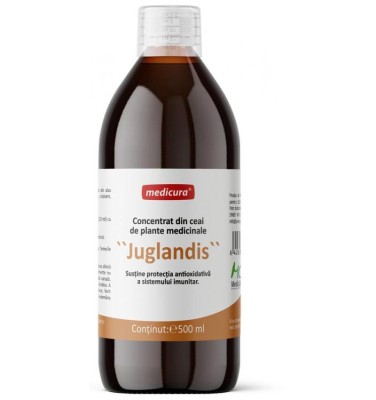Concentrat din Plante Medicinale Juglandis 500ml Medicura foto