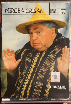 MIRCEA CRISAN,EDITIE DE COLECTIE,,JURNALUL NATIONAL&amp;quot;VOL.93/STARE F.BUNA foto