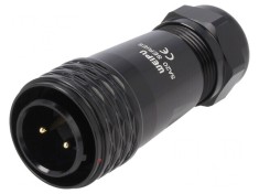 Mufă SA20 Tată 2 PIN IP67 25A 500V