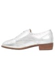 CH2574-6 Pantofi smart cu toc lat si model perforat