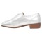 CH2574-6 Pantofi smart cu toc lat si model perforat