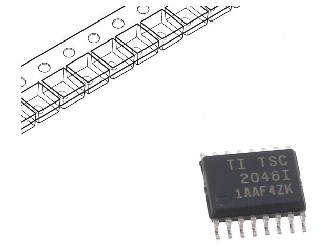 Driver Ecran Tactil 3-Wire TSSOP16