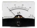 Ampermetru pe Panou DC 0-30uA 6.5k&Omega;