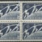 AUSTRIA 1955 - EVENIMENTE , CONGRES IBFG BLOC DE 4 NESTAMPILAT