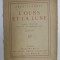 L &#039;OURS ET LA LUNE - FARCE POUR UN THEATRE DE MARIONNETTES par PAUL CLAUDEL , 1919