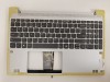 Carcasa superioara cu tastatura palmrest Laptop, Lenovo, IdeaPad Slim 5 15IRH9 Type 83G1, 5CB1N78885, 71001J38028, iluminata, Cloud Grey, layout US