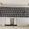 Carcasa superioara cu tastatura palmrest Laptop, Lenovo, IdeaPad Slim 5 15IRH9 Type 83G1, 5CB1N78885, 71001J38028, iluminata, Cloud Grey, layout US
