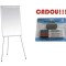 FLIPCHART MAGNETIC SMART 70x100 cm + CADOU!!! (SET 4 MARKER WHITEBOARD + BURETE)