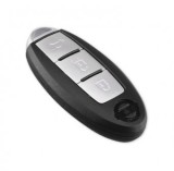 Set 2 bucati - Smart key Topautochei&amp;#174; compatibil cu Nissan Patrol Pathfinder Qashqai 3 butoane, dupa 2009, suport pentru baterie stanga