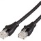 Amazon Basics Cablu Retea Ethernet RJ45 Cat-6, 15.2 metri, negru - RESIGILAT