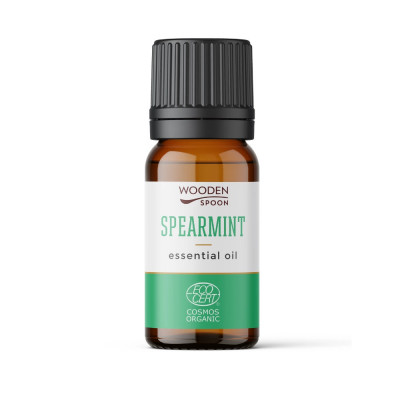 Ulei esential de menta creata (Spearmint), bio, 5ml, Wooden Spoon foto