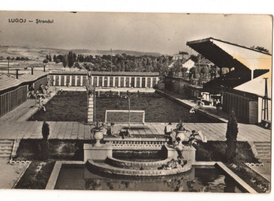 CPIB 15602 CARTE POSTALA - LUGOJ. STRANDUL, RPR foto