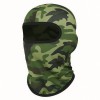 Cagula Camuflaj FIXATO, Unisex, Protectie UV, Material elastic, respirabil, Marime universala, Forest Green