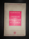 George Calinescu - Impresii asupra literaturii spaniole (1946, prima editie)