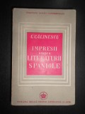 George Calinescu - Impresii asupra literaturii spaniole (1946, prima editie)