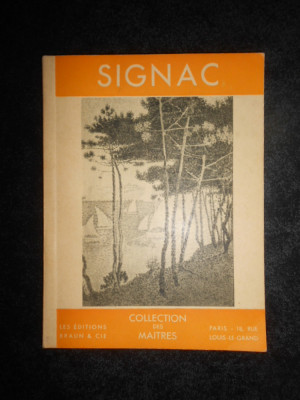 George Besson - Paul Signac 1863-1935. Album (1960, format 12 x 16 cm) foto