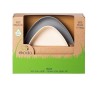 Set 2 farfurii, eKoala, BIOplastic, White/Grey