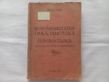 NICOLAE D. GHIMPA - RESPONSABILITATEA CIVILA, DELICTUALA SI CONTRACTUALA. STUDIU DE DOCTRINA SI JURISPRUDENTA