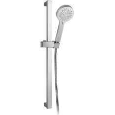 Set bara dus Ferro Vigo, cu suport culisant 655 mm, para dus cu 3 functii, furtun dus 150 cm, Crom