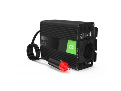 Invertor de tensiune 12V-230V 150W protectie la supratensiune INV06 Green Cell foto