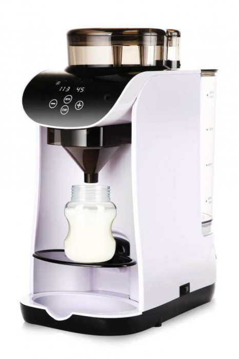 Espresor Lapte Praf pentru Bebelusi si Copii, Autocuratare, cu Aplicatie Mobila, WIFI, Capacitate Rezervor apa 1.8 L, Display digital, Identificare a