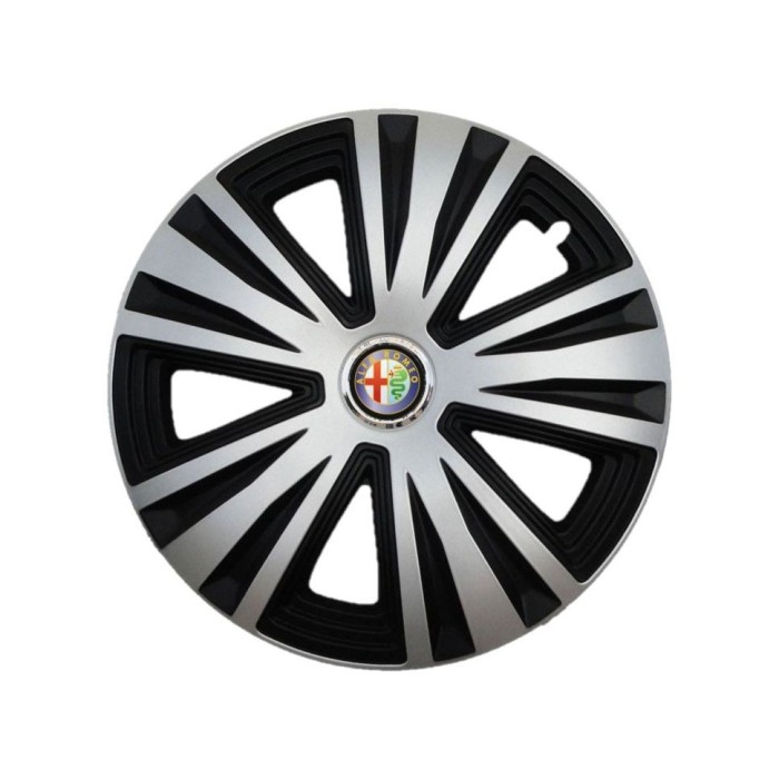 Set 4 Capace Roti potrivite jantelor de 15 inch, pentru Alfa Romeo, model Glory Mix