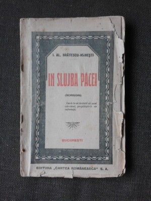 In slujba pacei, scrisori - I.Al. Bratescu-Voinesti foto