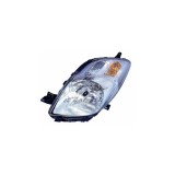 Far Toyota Yaris (Xp90) Hatchback, 01.2009, montare fata, stanga, Tip= Koito; H4+PY21W+W5W; electric; fara motor; halogen, Depo, 811OD210; 8118C016