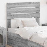vidaXL Tăblie cap cu headboard Gri Sonoma 75 cm Lemn compozit 888250