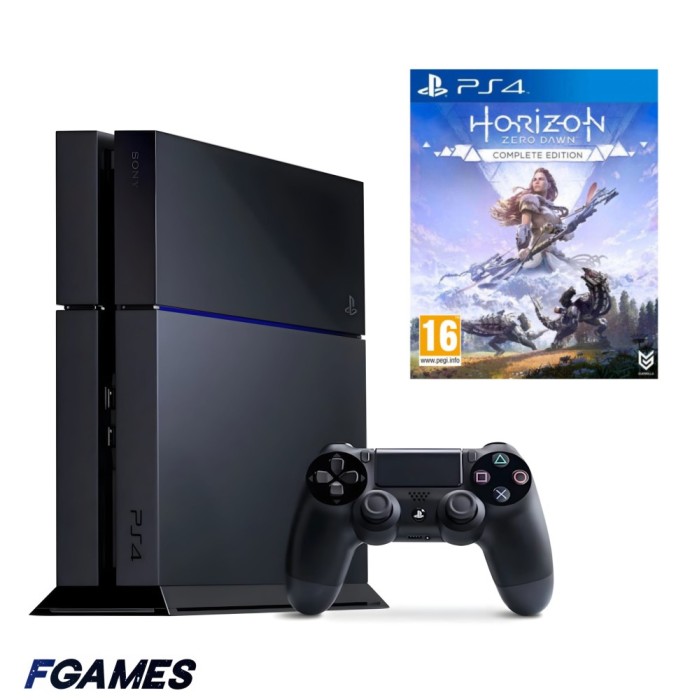Consola Sony Playstation 4 Ps4 1tb + Controller + Horizon Zero Dawn Complete Edition PlayStation 4, Second-Hand