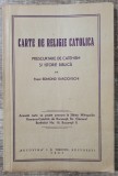 Carte de religie catolica - Edmond Barciovschi// 1941