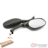 Set oglinzi quad/atv 200cc , culoare neagra, M8 x 1,25 Cod Produs: MX_NEW BOS010-94