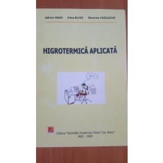 Higrotermica aplicata- Adrian Radu, Irina Bliuc