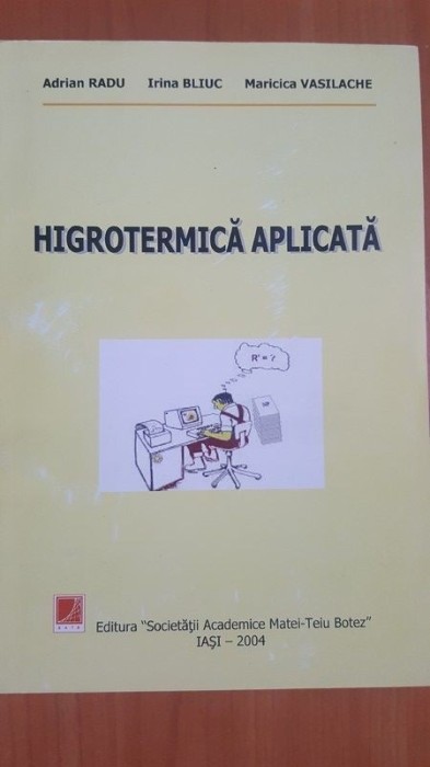 Higrotermica aplicata- Adrian Radu, Irina Bliuc