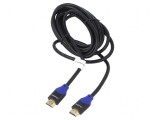 Cablu HDMI 2.0 3m Negru PVC 30AWG Mufă Din Ambele Părţi