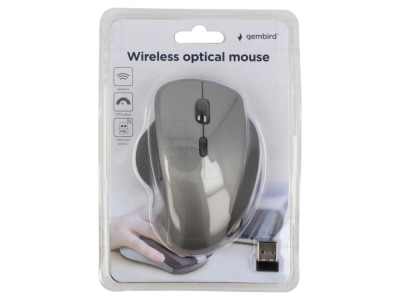 Mouse optic wireless USB, 6 butoane foto